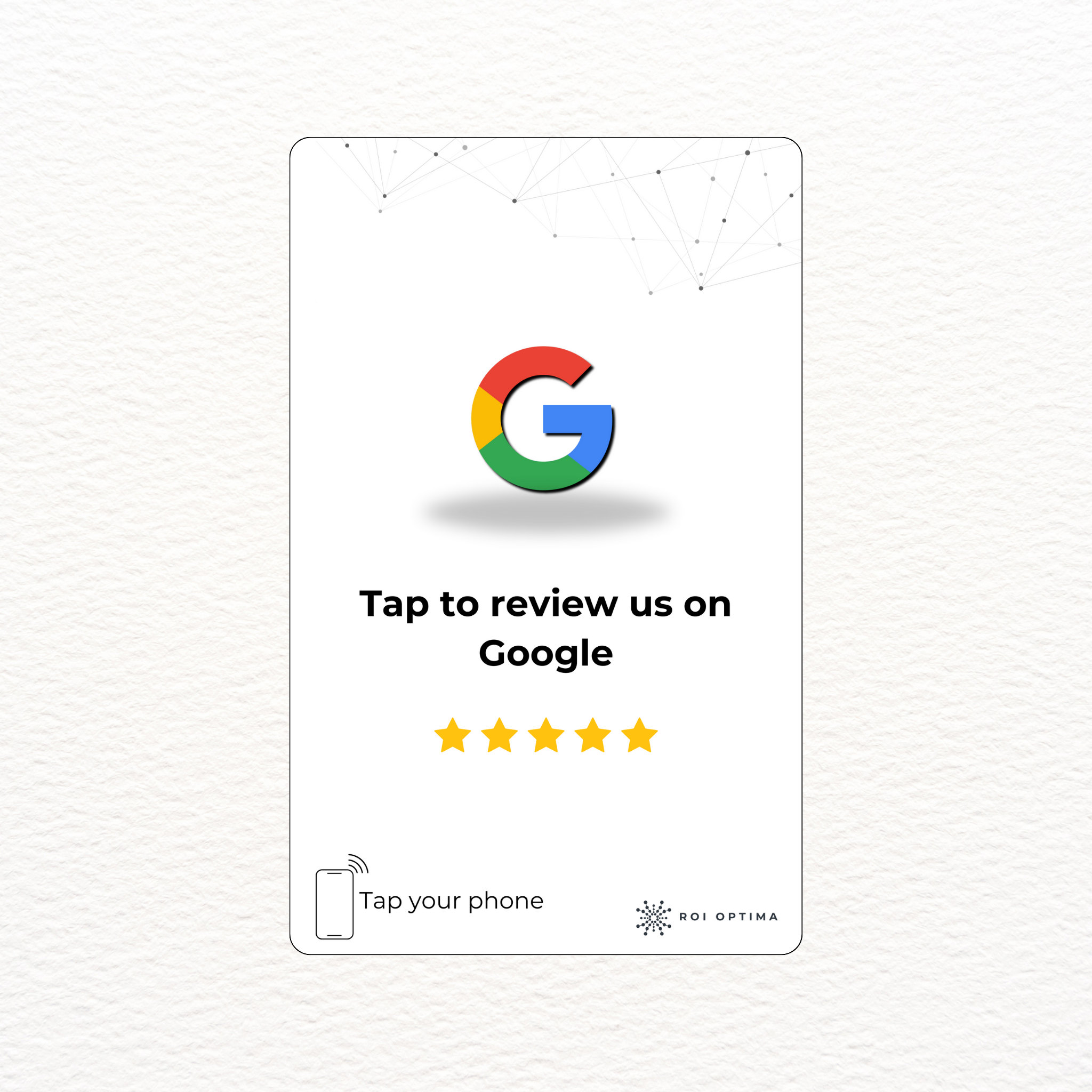 Tap Review Card