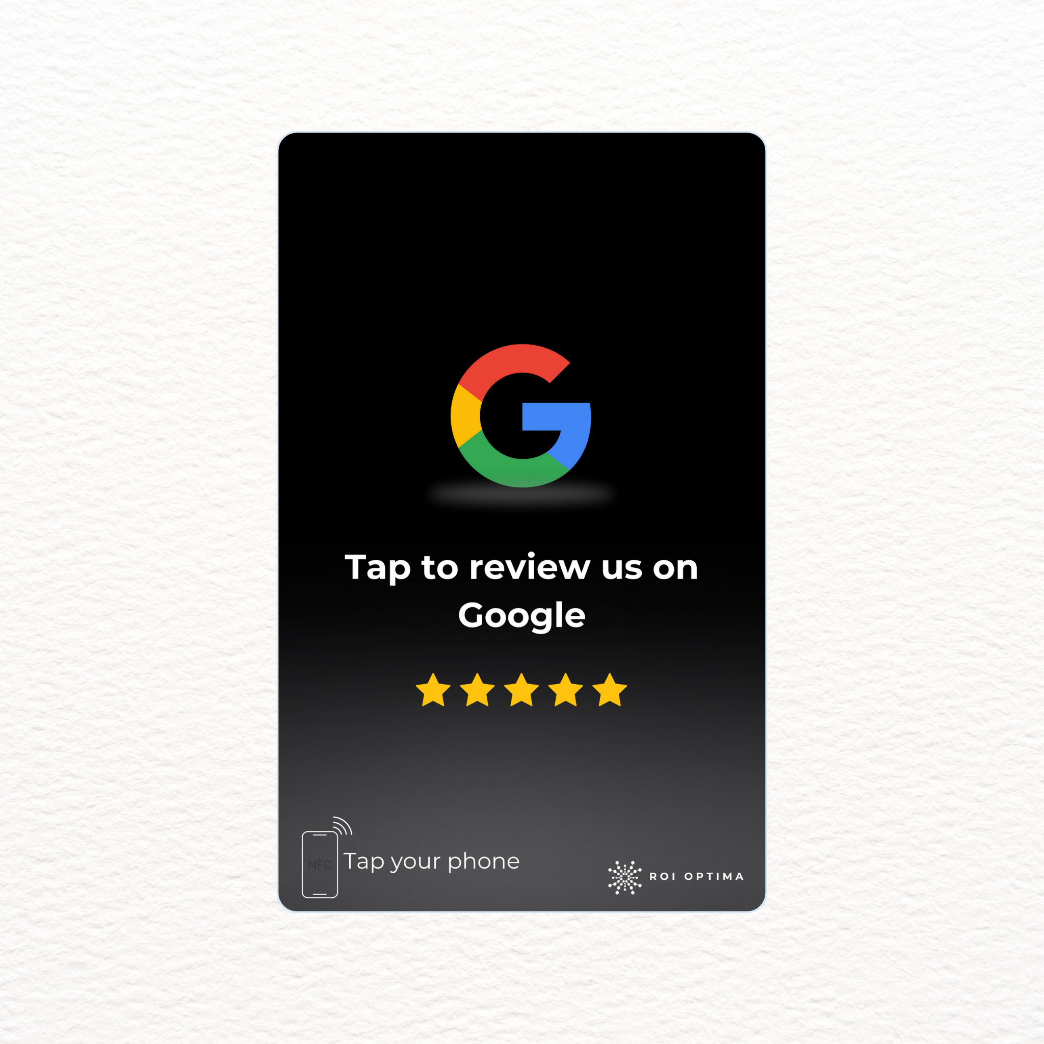 Tap Review Card